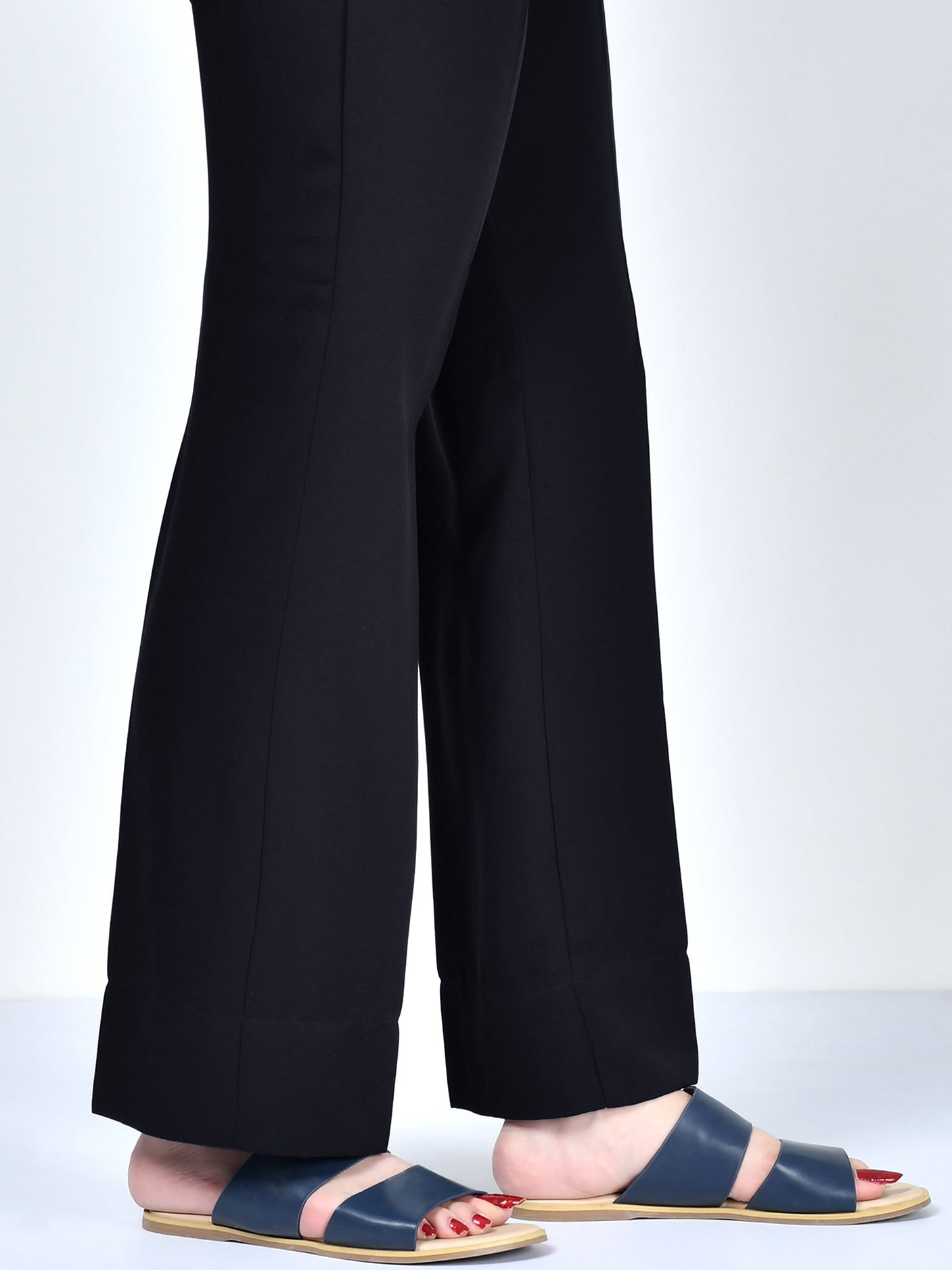 Winter Cotton Pants - Black