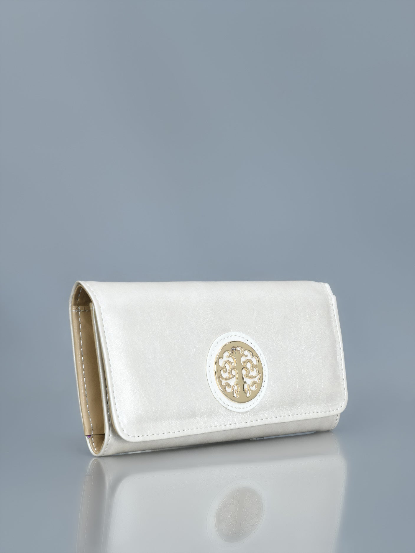 Gold Textured Wallet