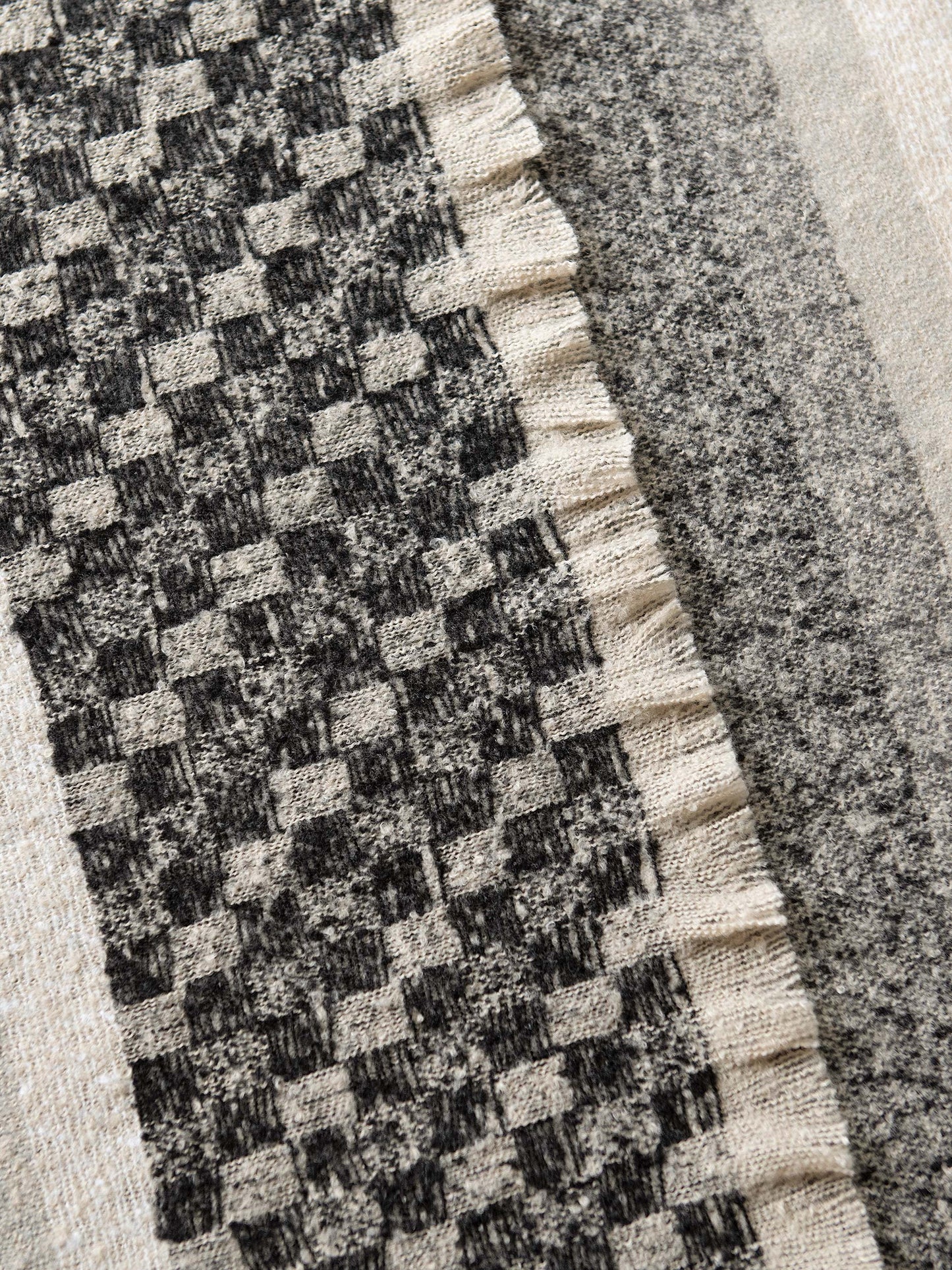 Multi Toned Woolen Shawl