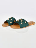 stone-studded-sandals-green