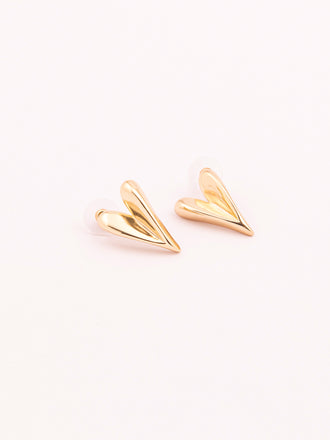 metallic-heart-earrings