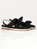 twisted-suede-sandals---black