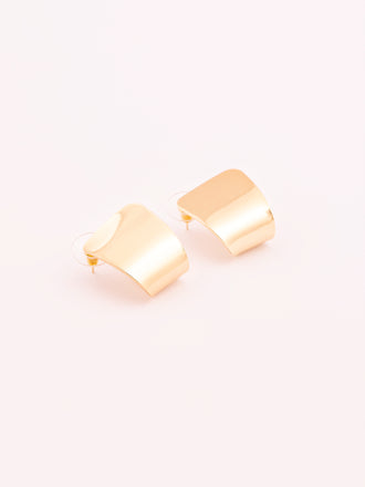 folded-stud-earrings