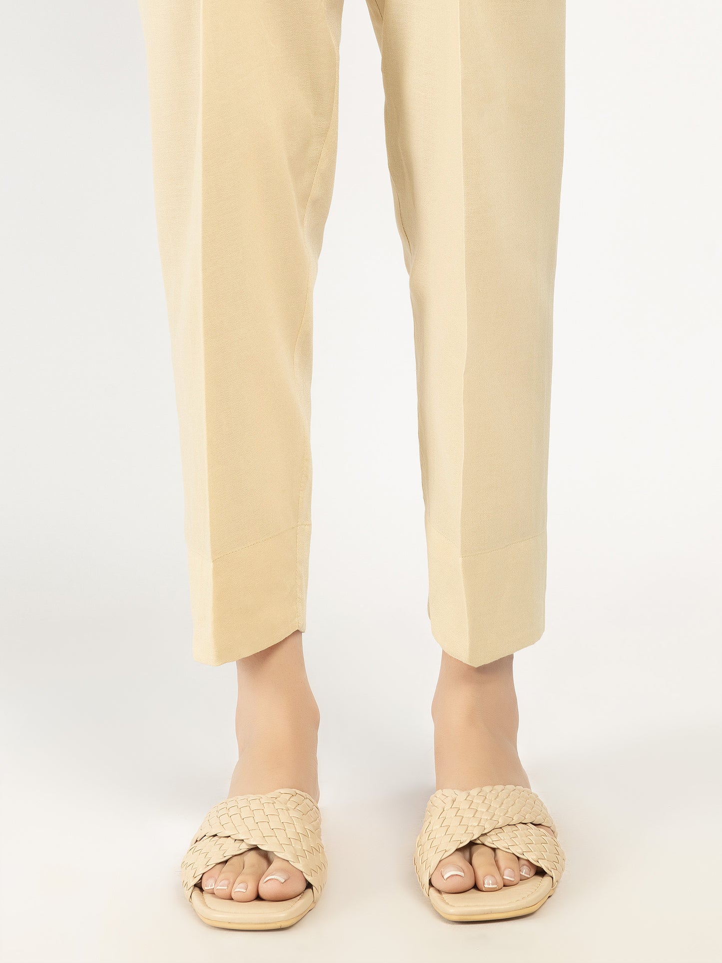 Plain Crape Trousers