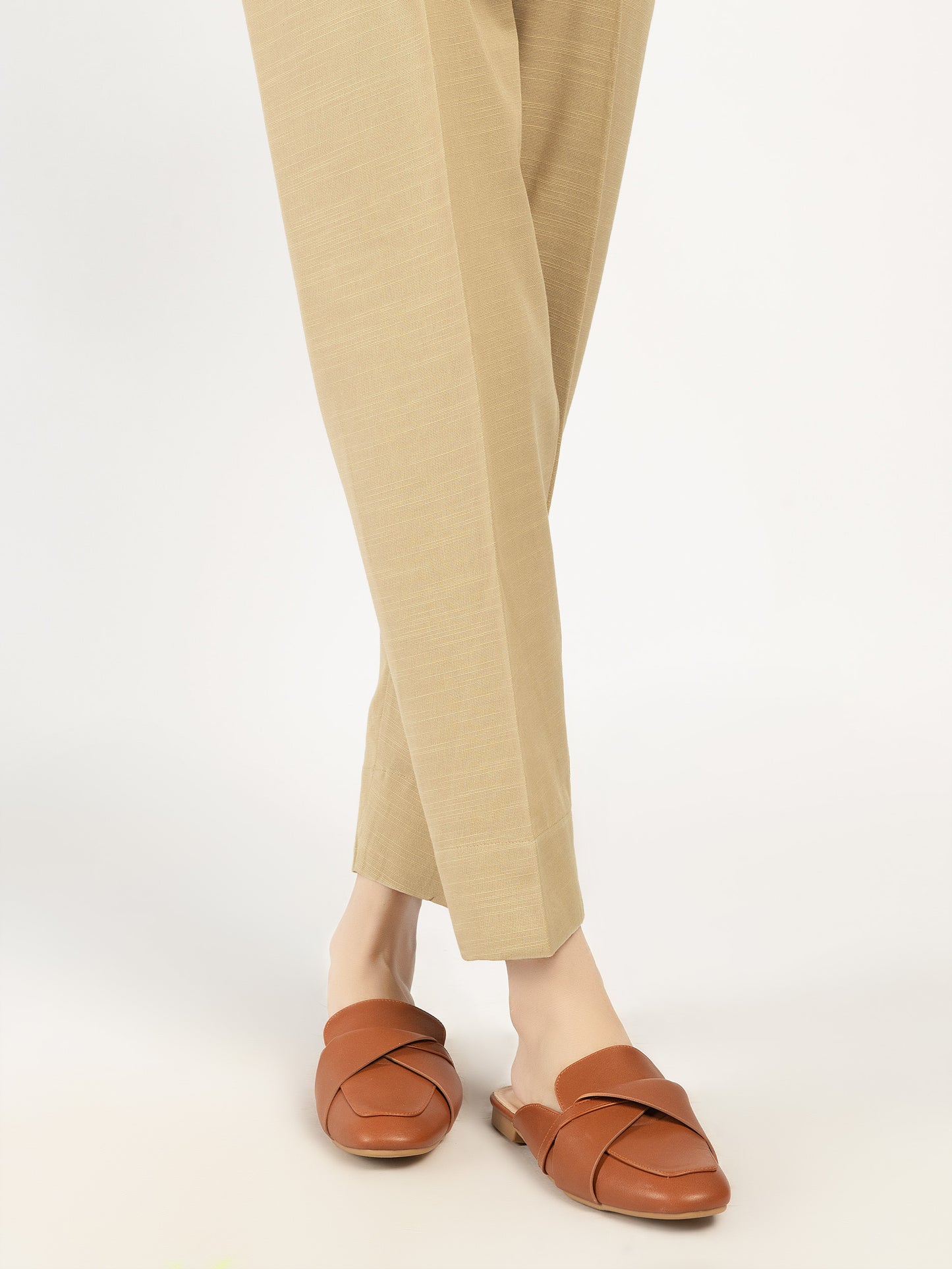 Plain Khaddar Trousers