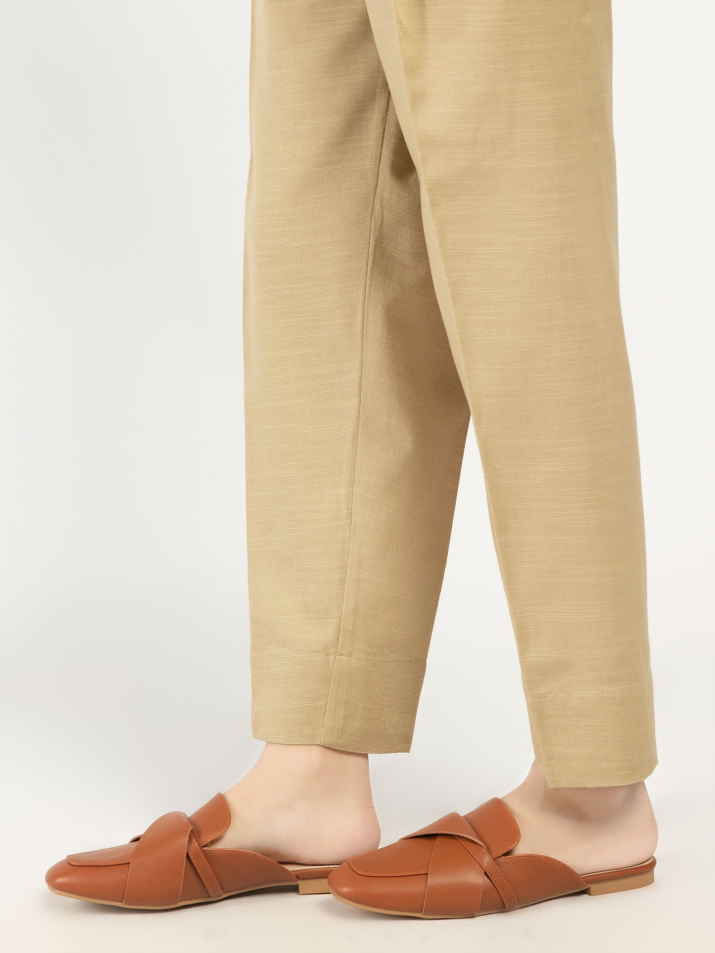 Plain Khaddar Trousers
