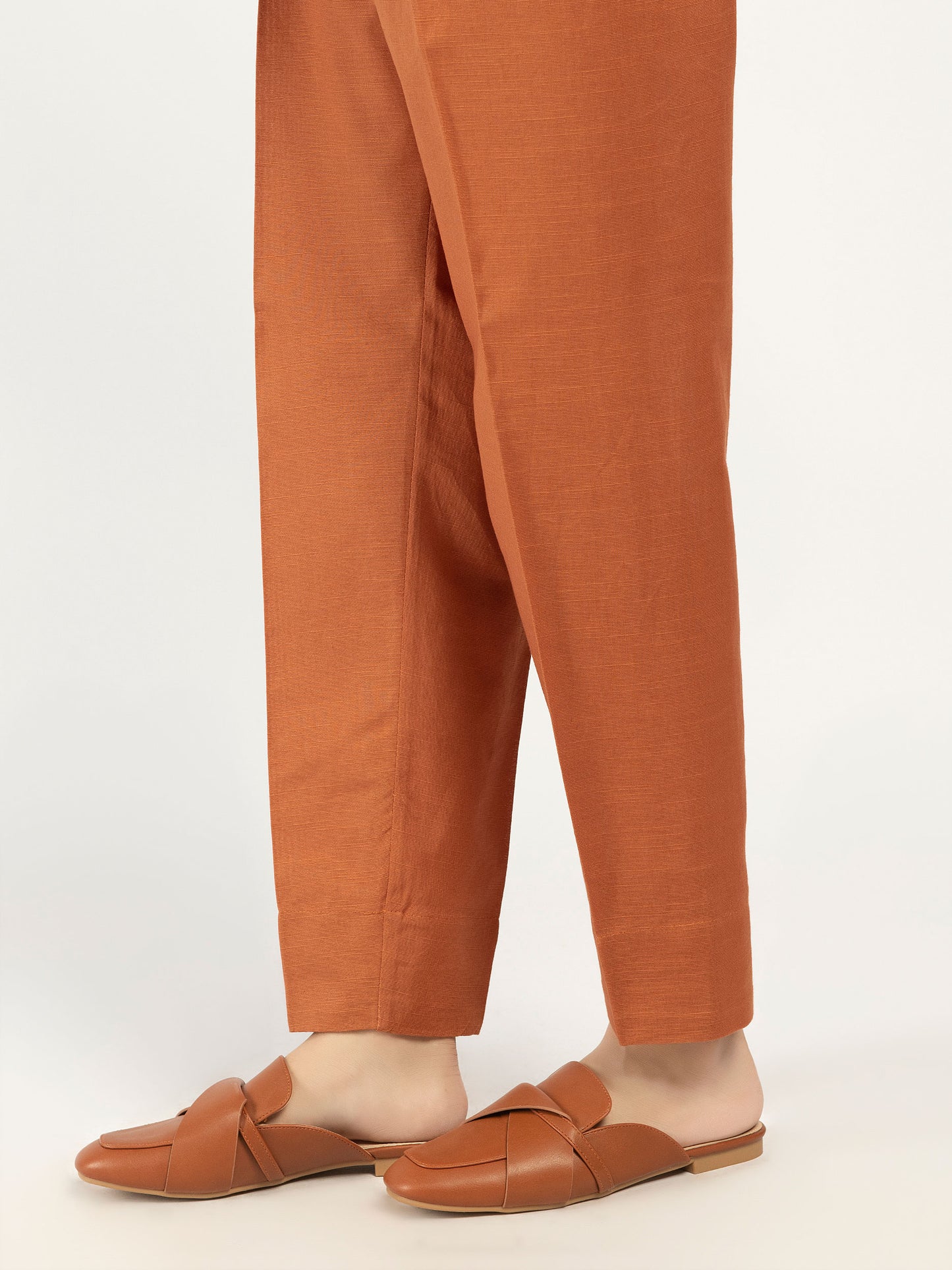Plain Khaddar Trousers