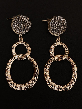 textured-earrings