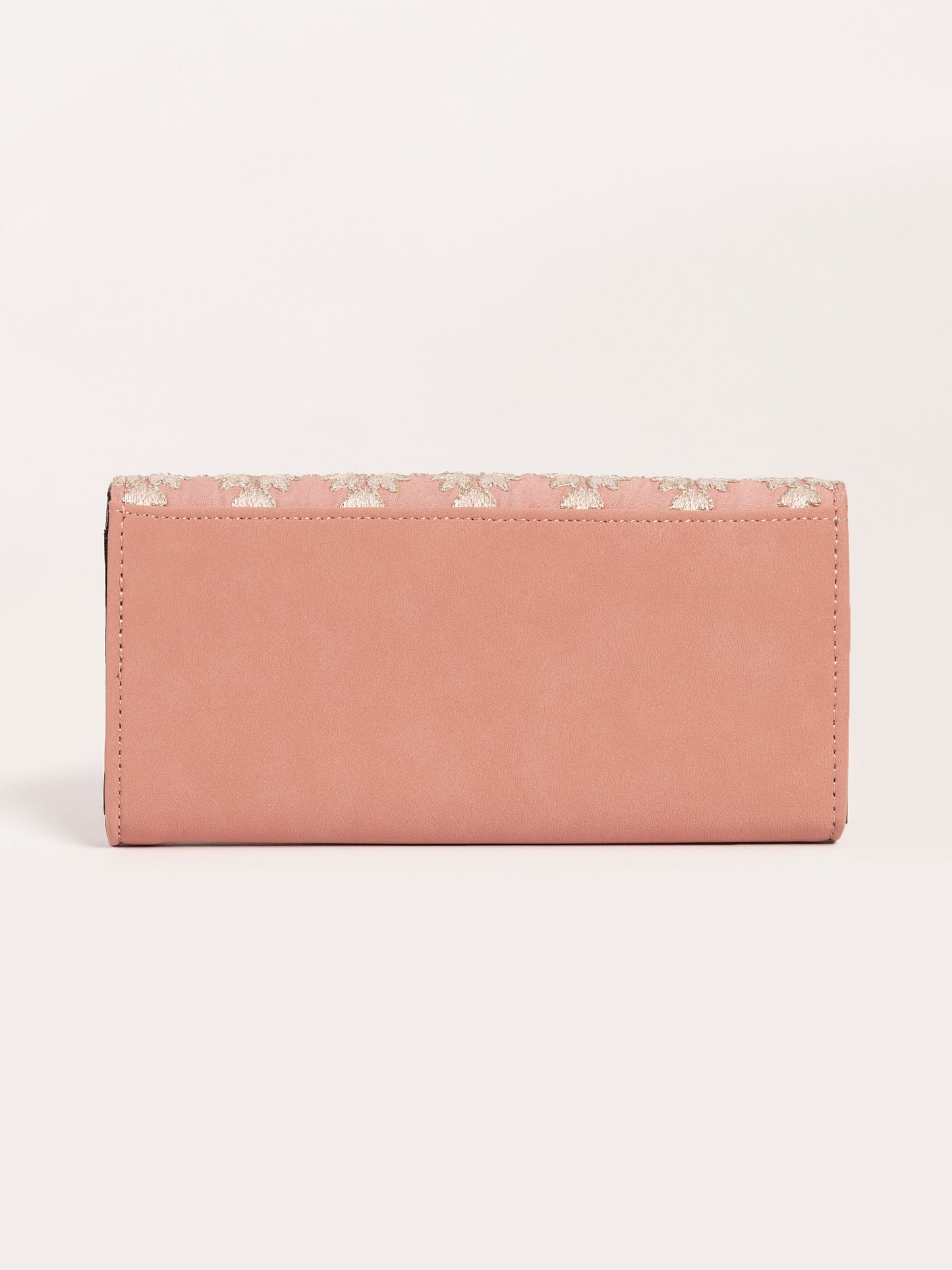 Embroidered Pattern Wallet