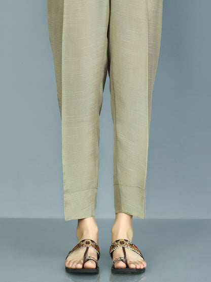 Raw Silk Trouser