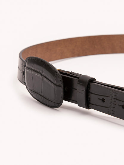 Textured Cowboy Belt