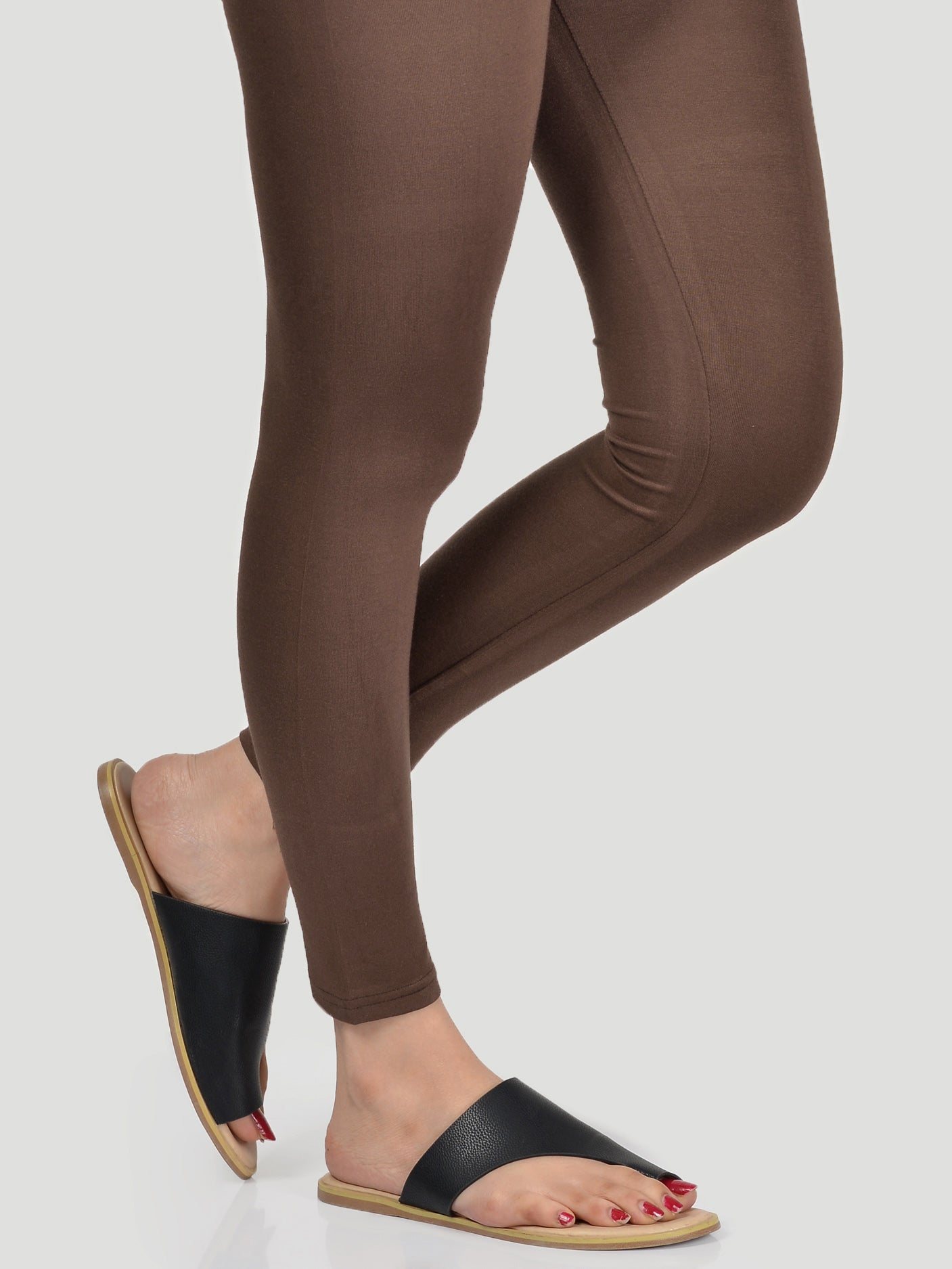 Basic Tights-Brown