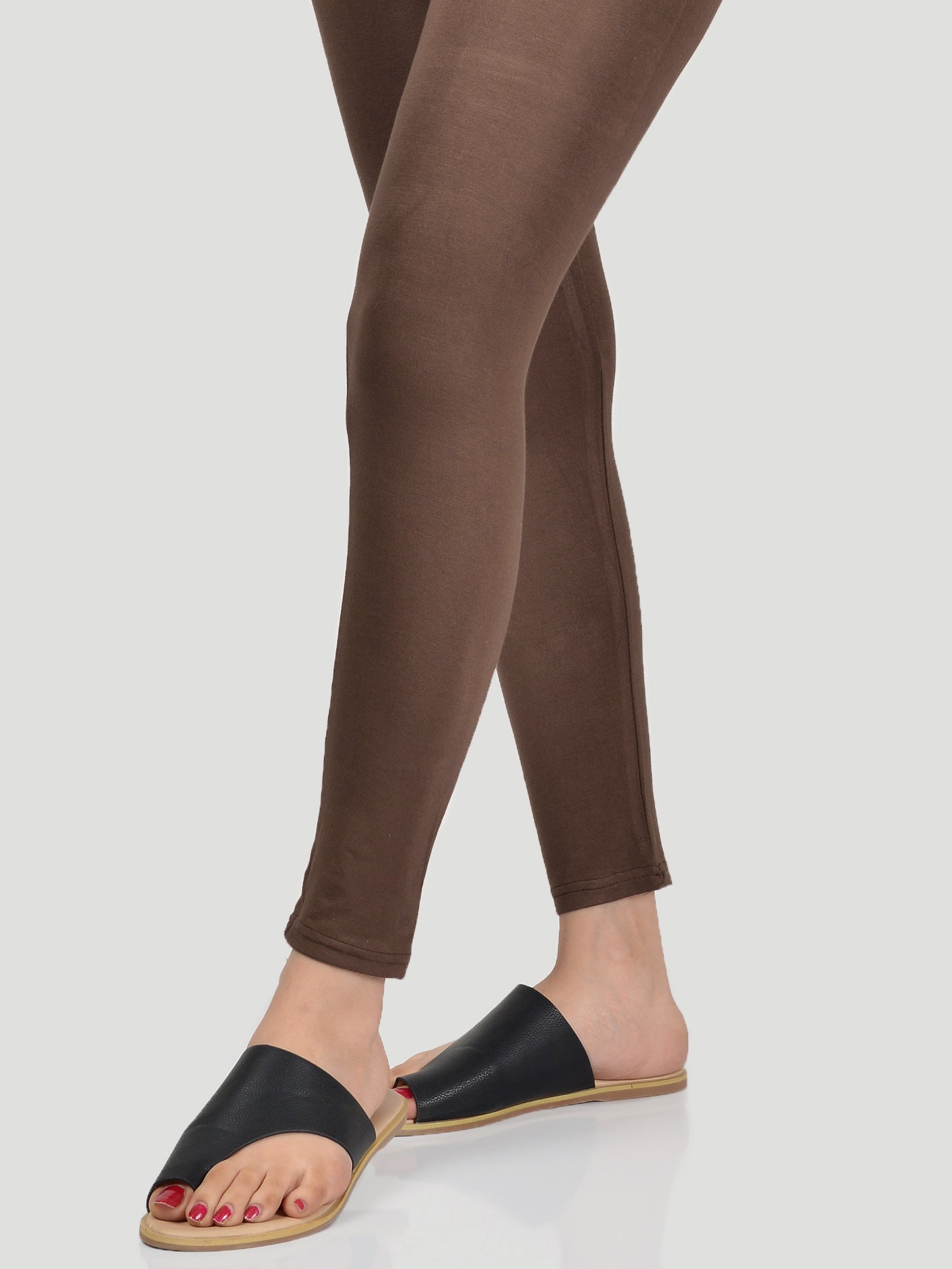 Basic Tights-Brown