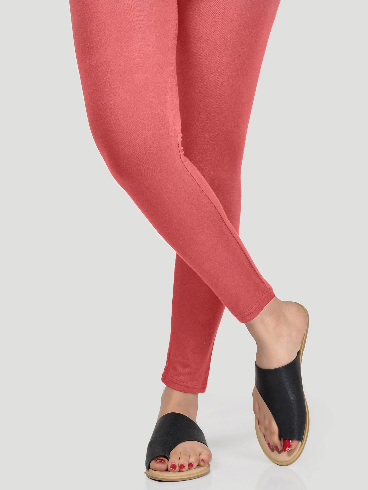 Basic Tights - Dark Peach
