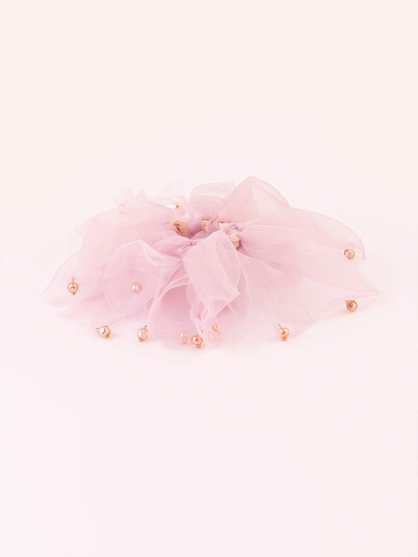 Crystal Embellished Scrunchie