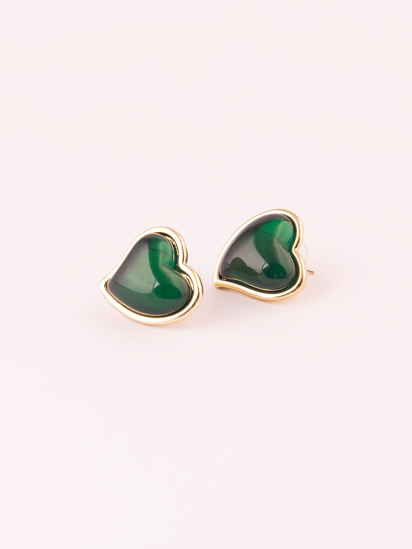Crystal Heart Earrings