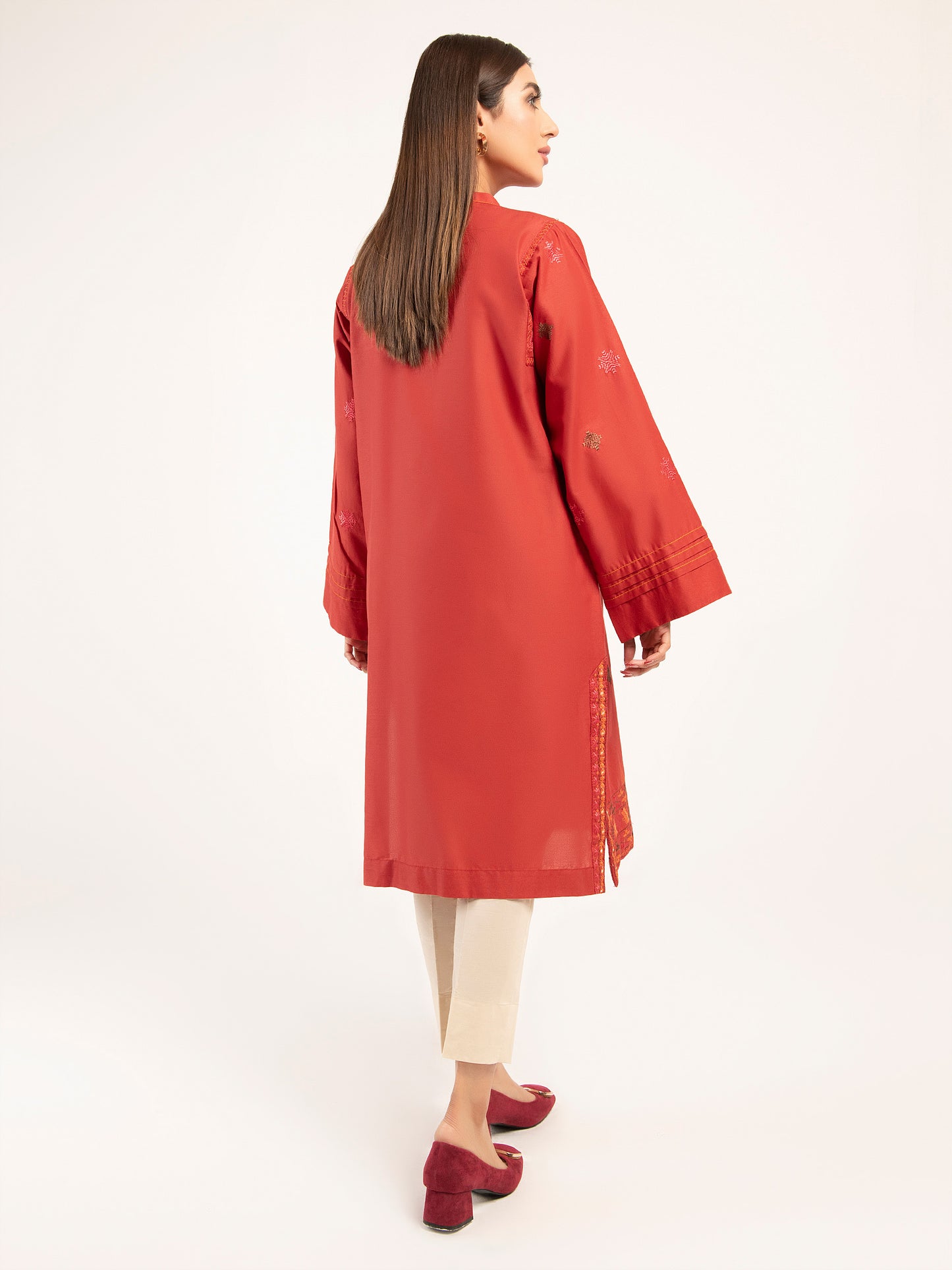 Winter Cotton Shirt-Embroidered (Pret)