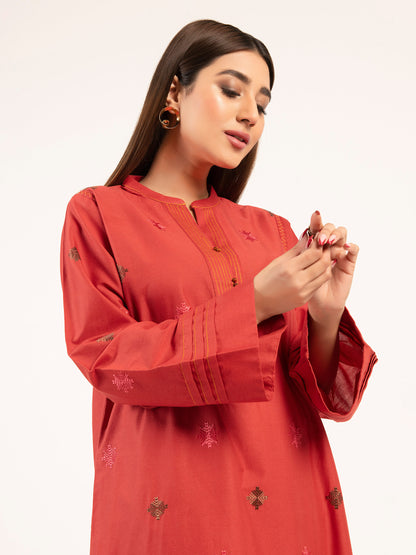 Winter Cotton Shirt-Embroidered (Pret)