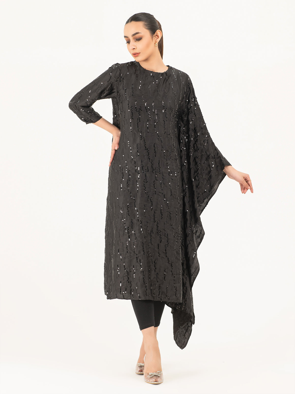 Silk Shirt-Embellished (Pret)