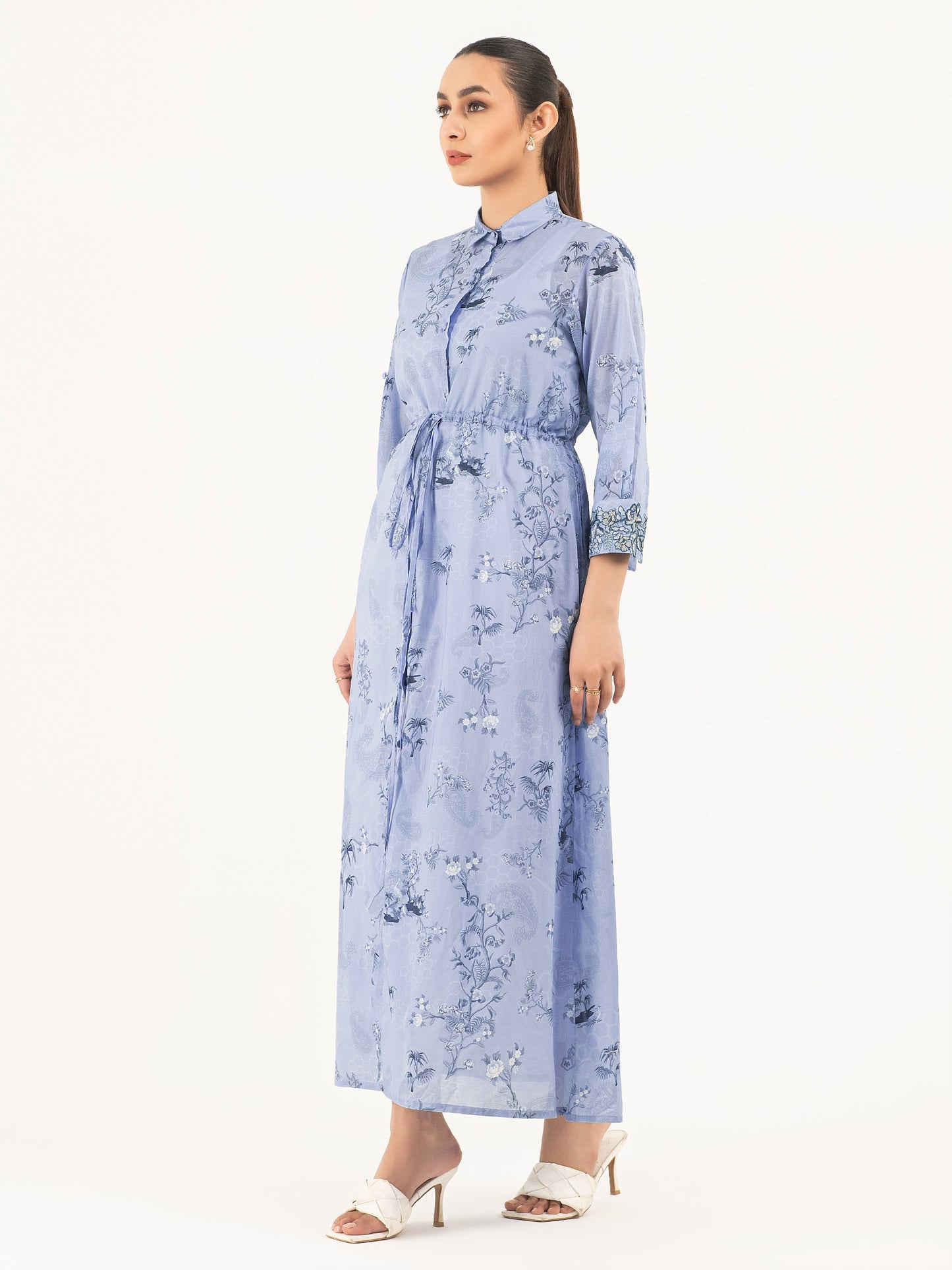 Lawn Shirt-Printed (Pret)
