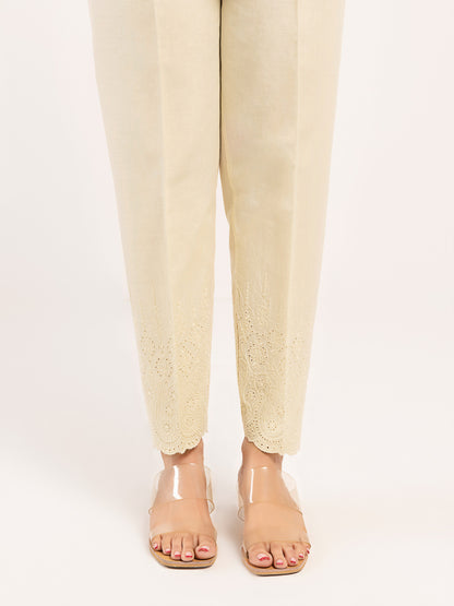 Embroidered Winter Cotton Trouser