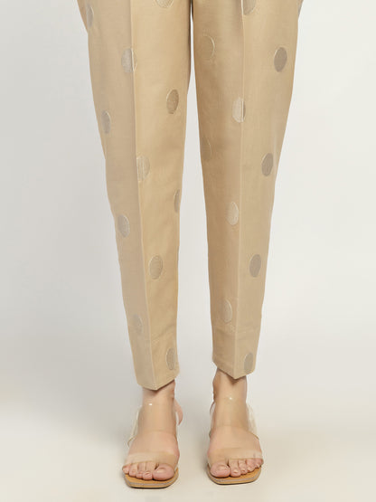 Embroidered Winter Cotton Trousers