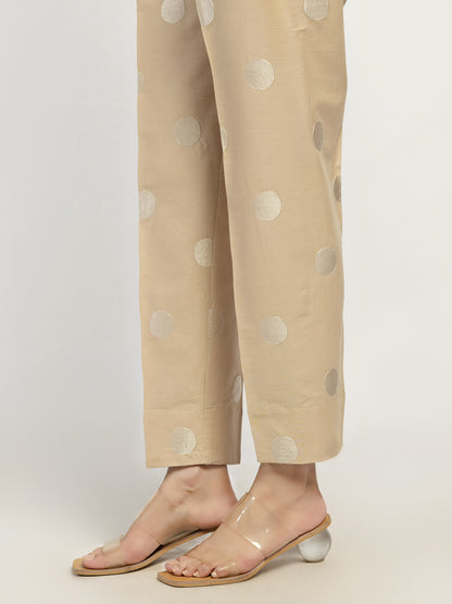 Embroidered Winter Cotton Trousers
