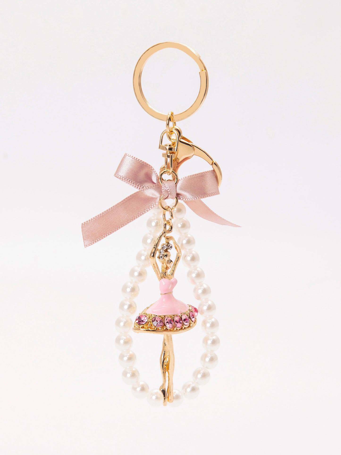 Bejeweled Ballerina Keychain