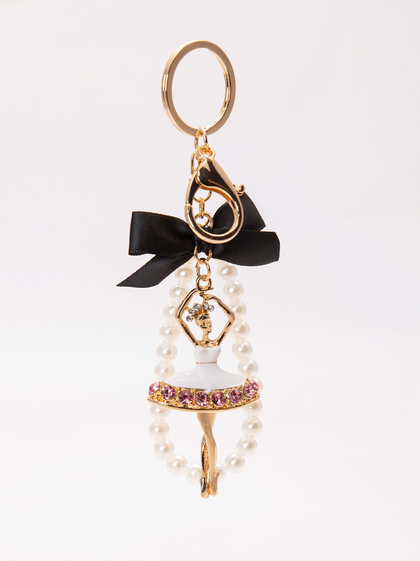 Bejeweled Ballerina Keychain