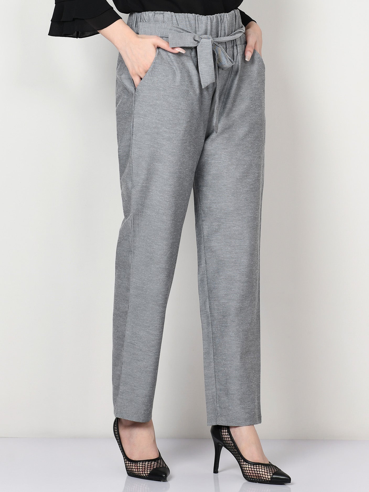 Denim Pants - Grey