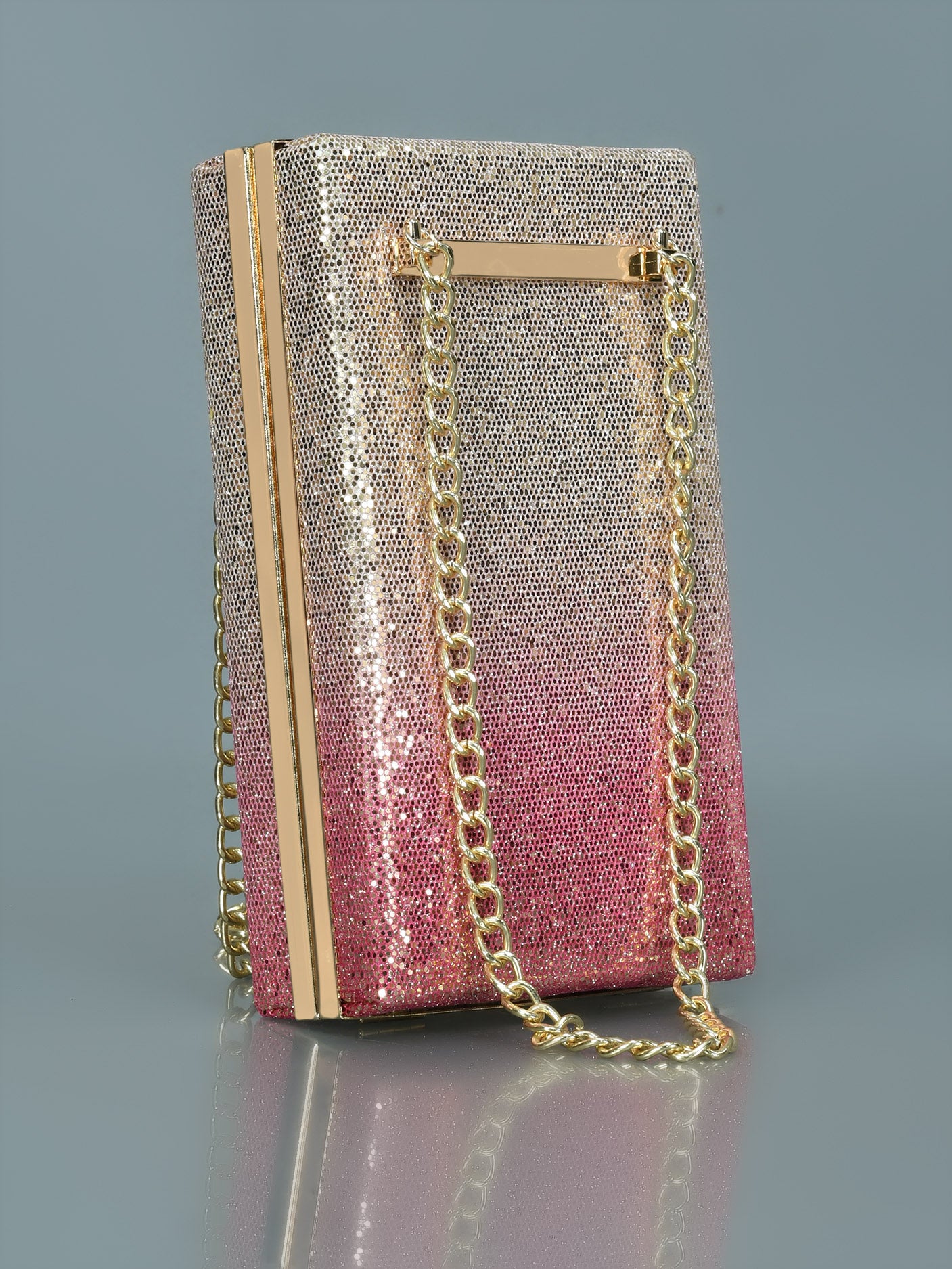 Shimmer Ombre Clutch
