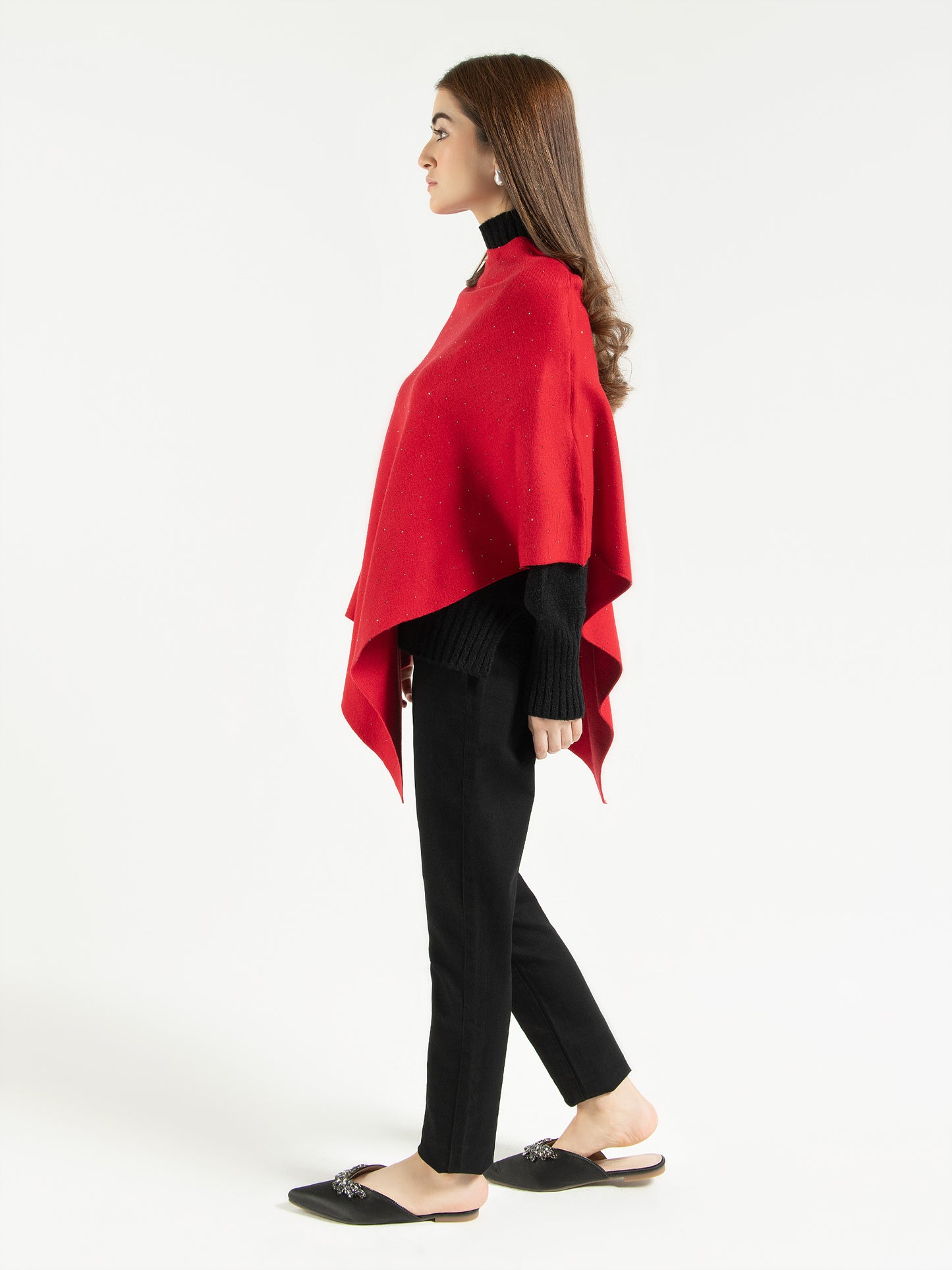 Scarlet Poncho