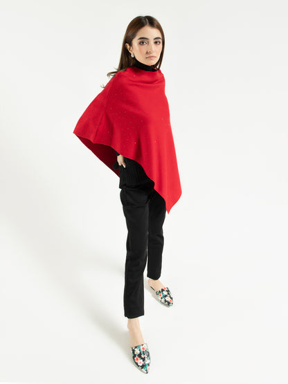 Scarlet Poncho