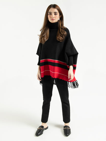 Striped Poncho