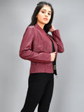 studded-leather-jacket---maroon