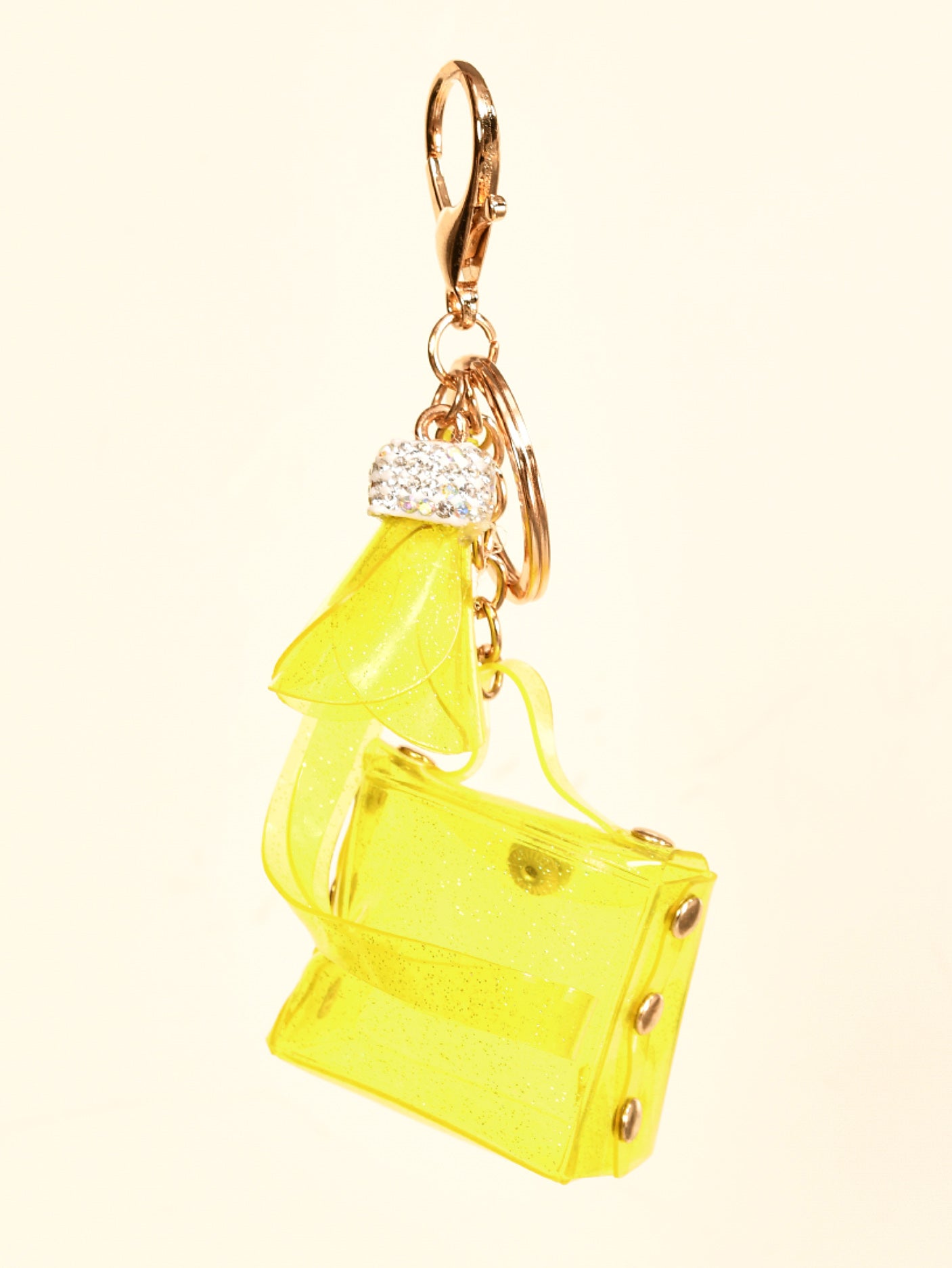 Glitter Minibag Key Chain