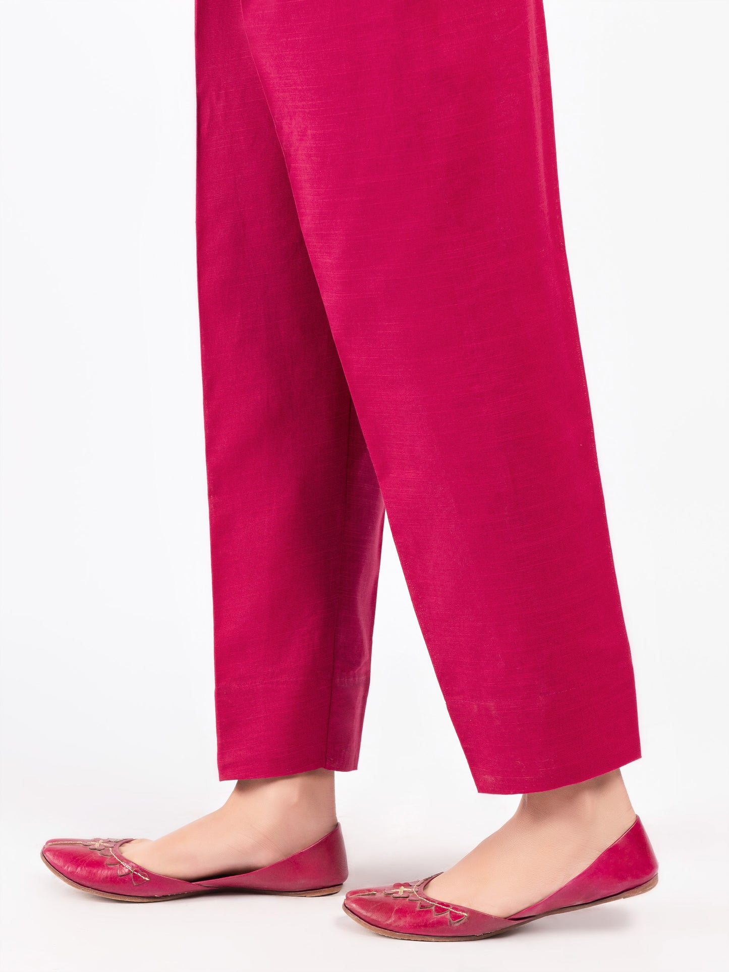 Dyed Khaddar Trousers