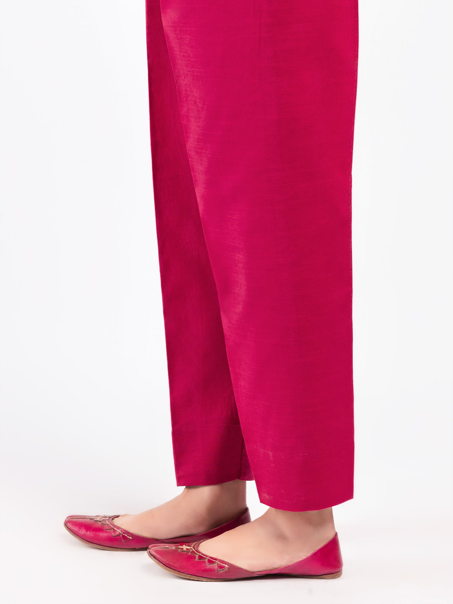 Dyed Khaddar Trousers