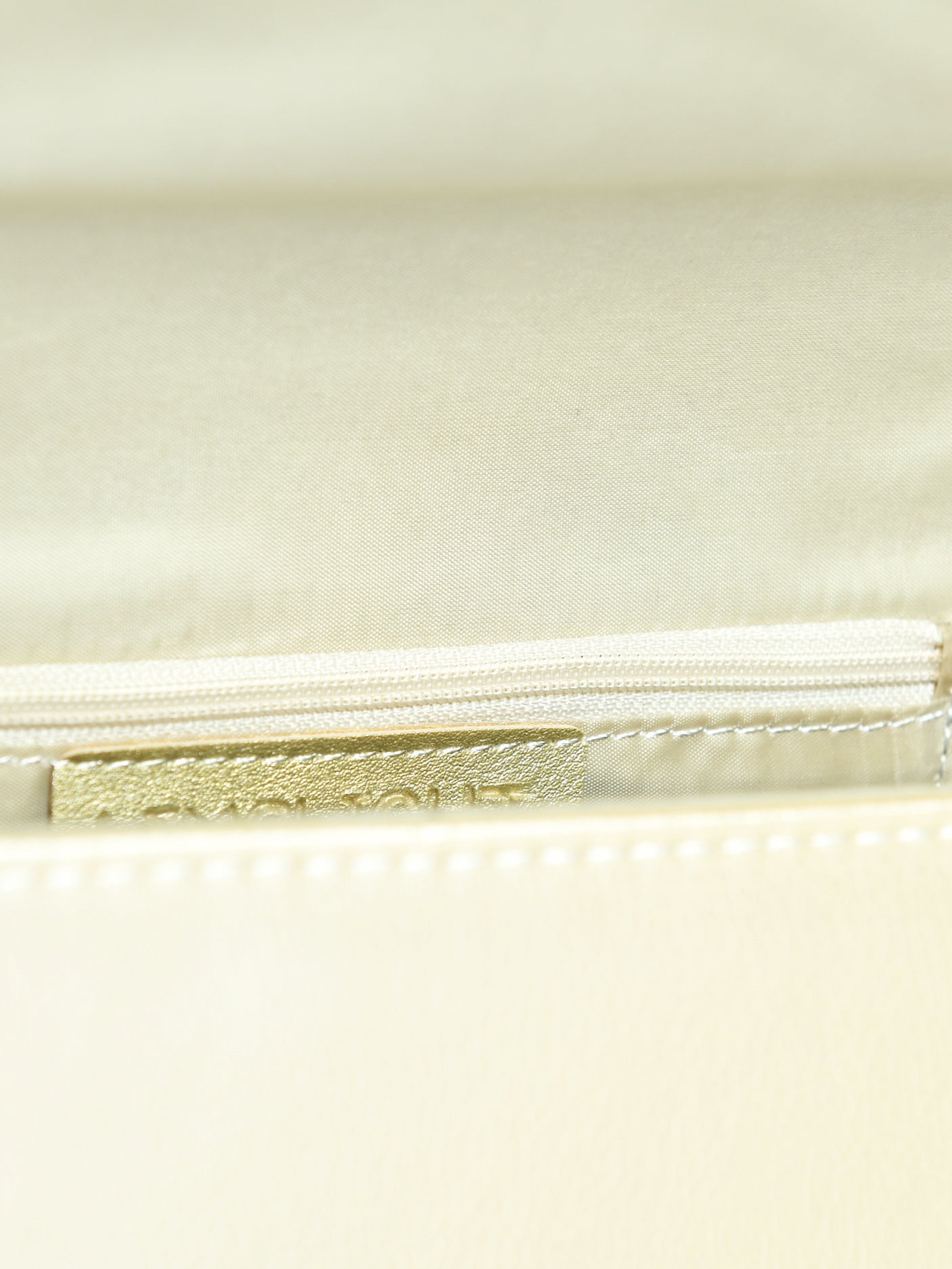Shimmer Striped Clutch Bag