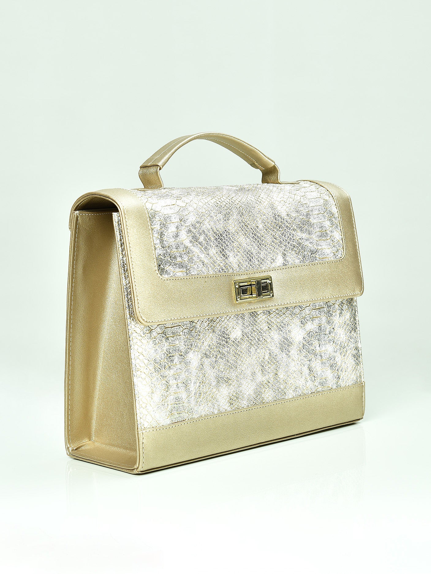 Gold Glamour Hand Bag