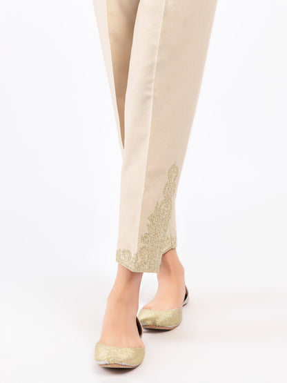 Embellished Winter Cotton Trousers
