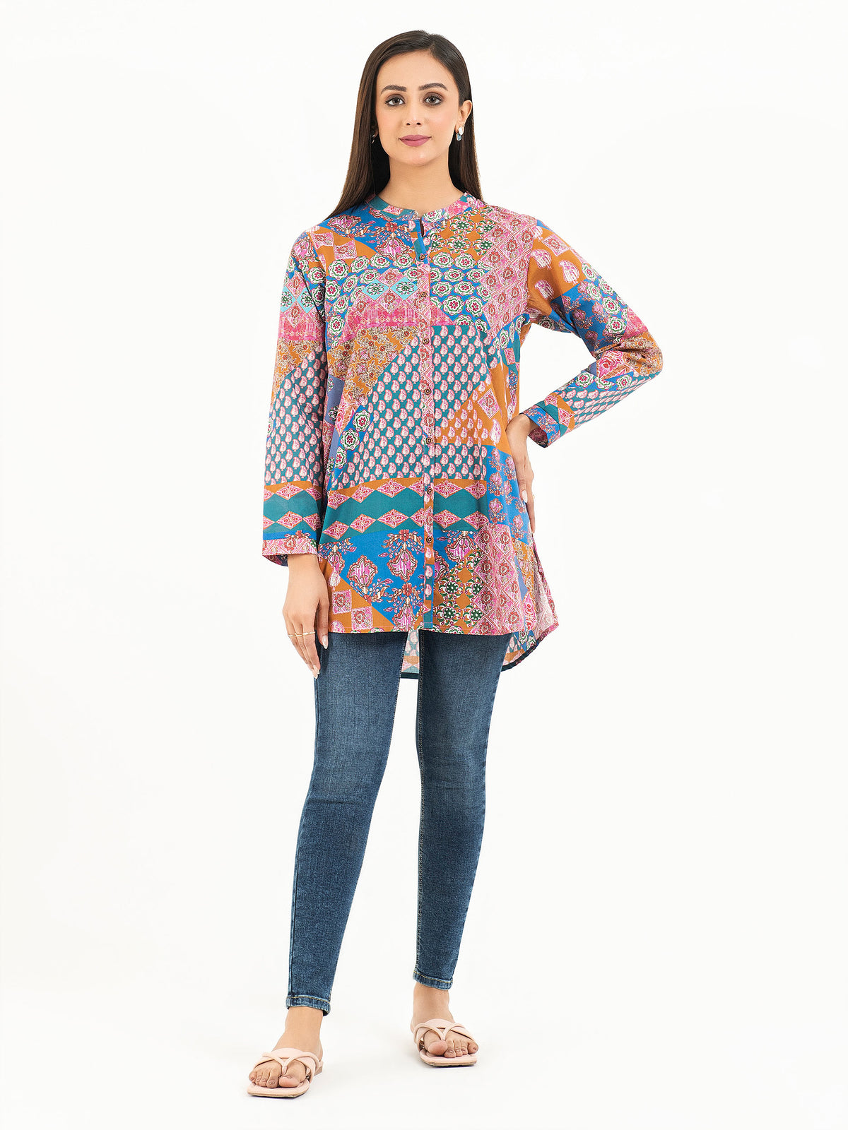 Lawn Kurti-Printed (Pret)