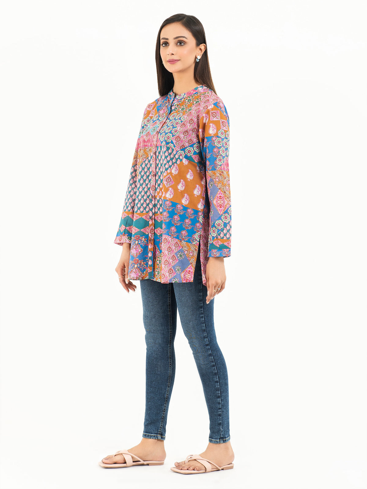 Lawn Kurti-Printed (Pret)
