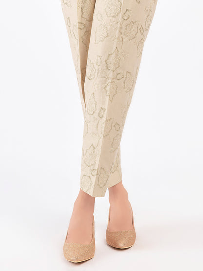 Embroidered Winter Cotton Trousers
