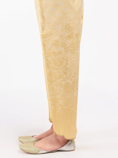 Asymmetric Jacquard Trousers