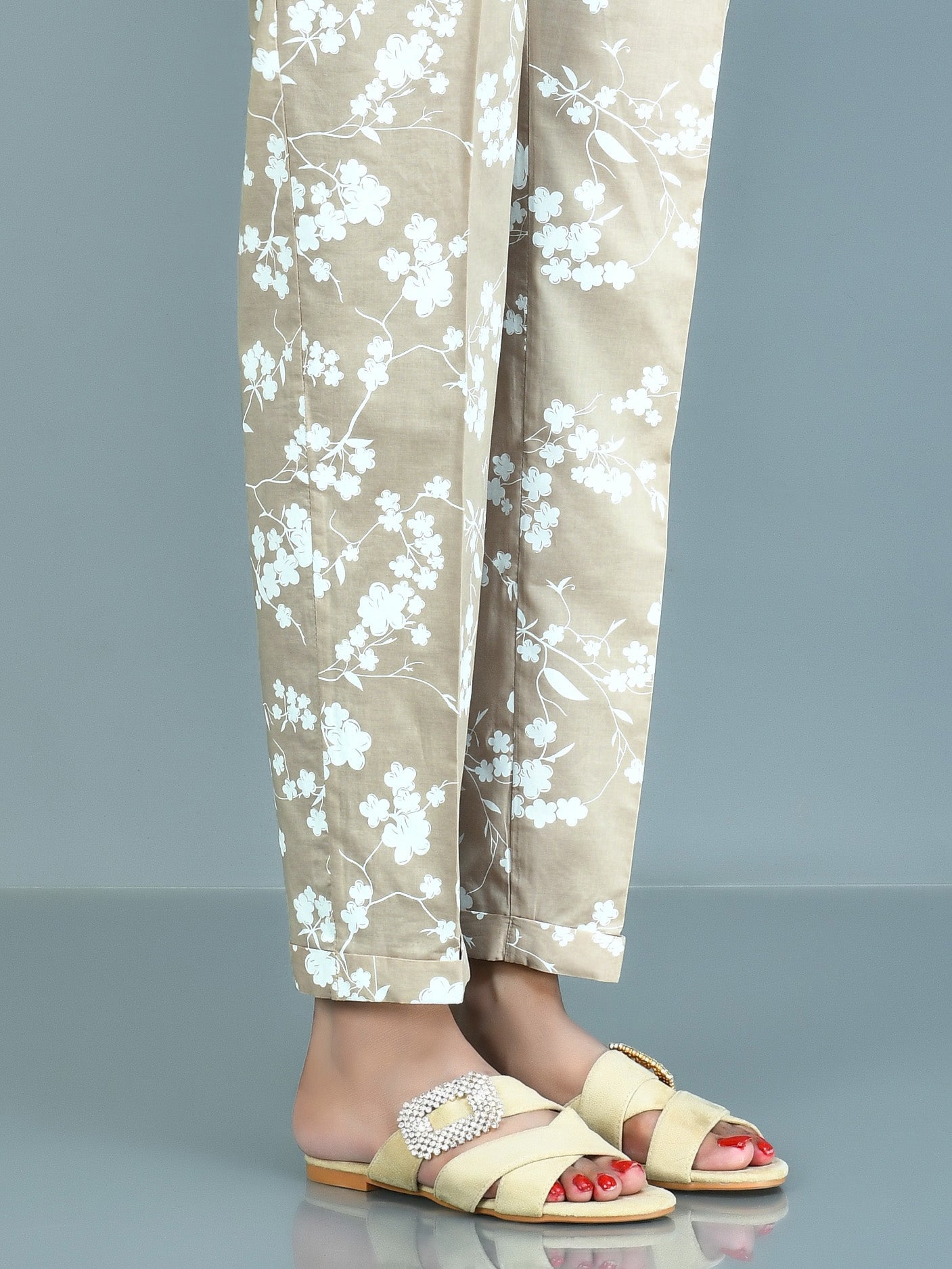 Printed Cambric Trousers