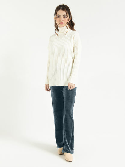 Dyed Velvet Trousers