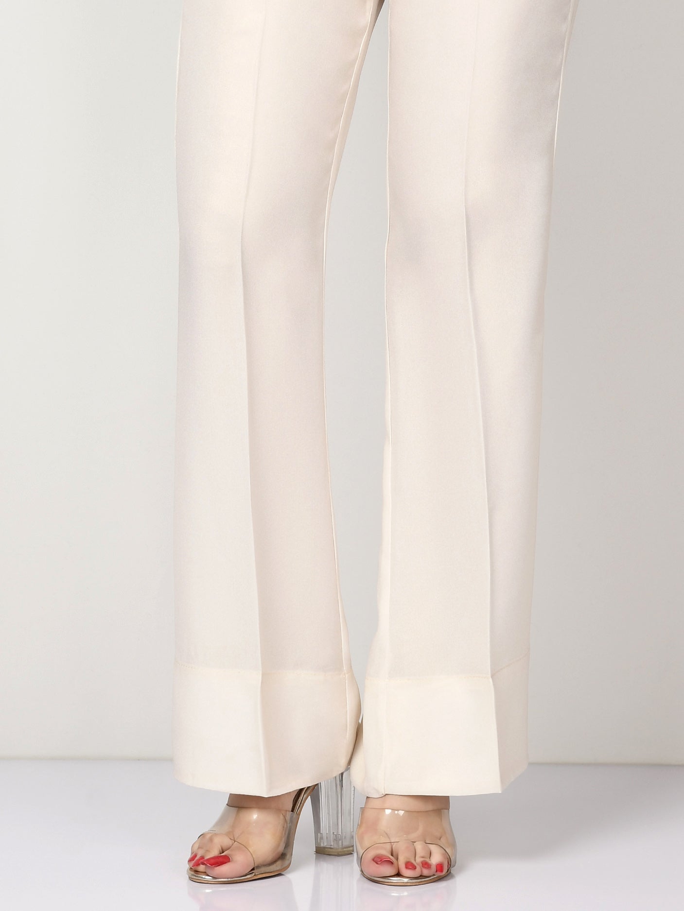 Shimmer Grip Pants - Off White