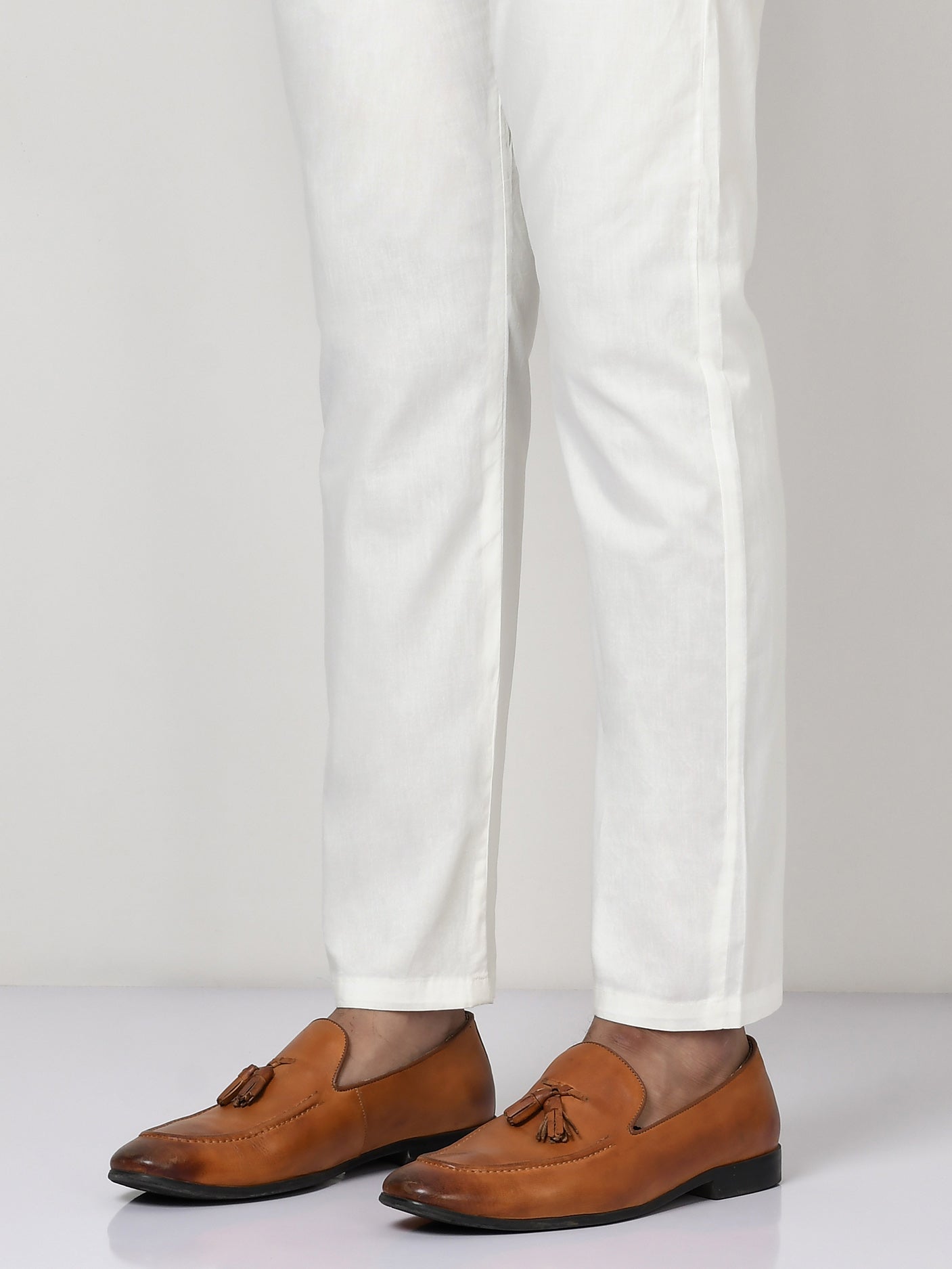 Straight Trouser - Off White