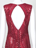 embellished-net-dress---dark-red